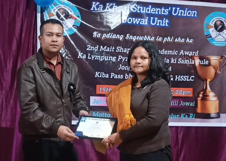 Maitshaphrang Excellency Award