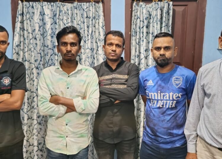 4 Bangladeshi illegals, Indian driver arrested in Ri-Bhoi