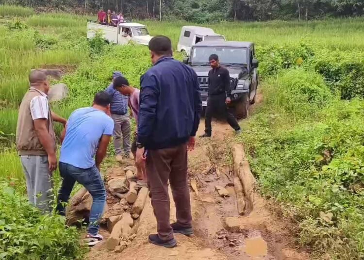 Mawhati villagers happy as dilapidated roads set for repairs