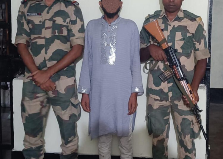 Bangladeshi man arrested for illegal entry