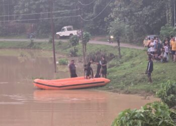 Father-son swept away by floodwaters