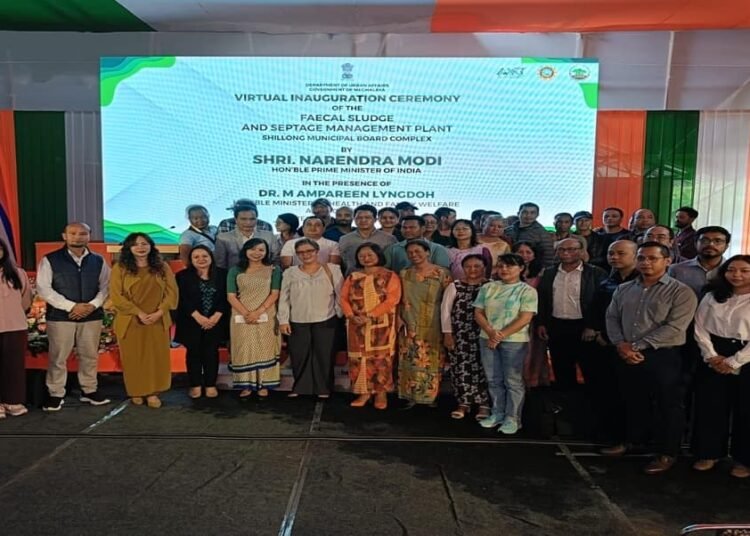 PM Modi virtually inaugurates Shillong’s septage treatment plant