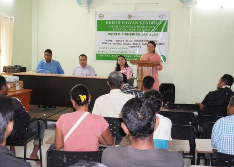 World Fisheries Day celebrated in KVK South Garo Hills