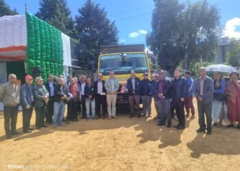KHADC donates garbage truck to Nongrah
