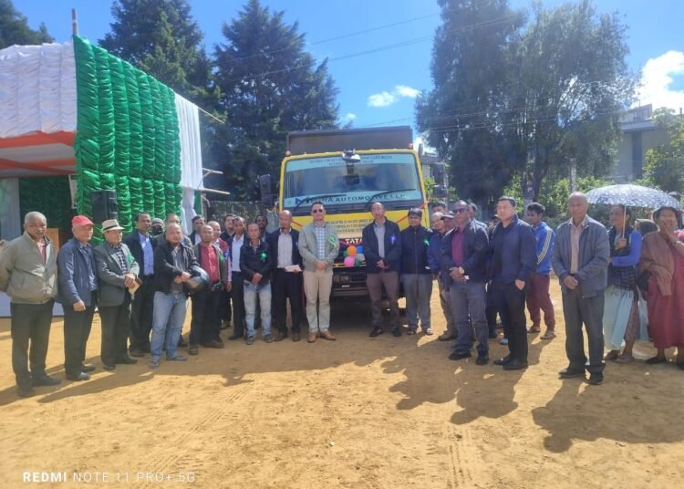 KHADC donates garbage truck to Nongrah