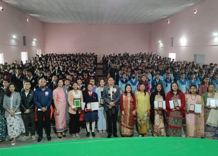 Students felicitated for sport & academic excellence in Jowai