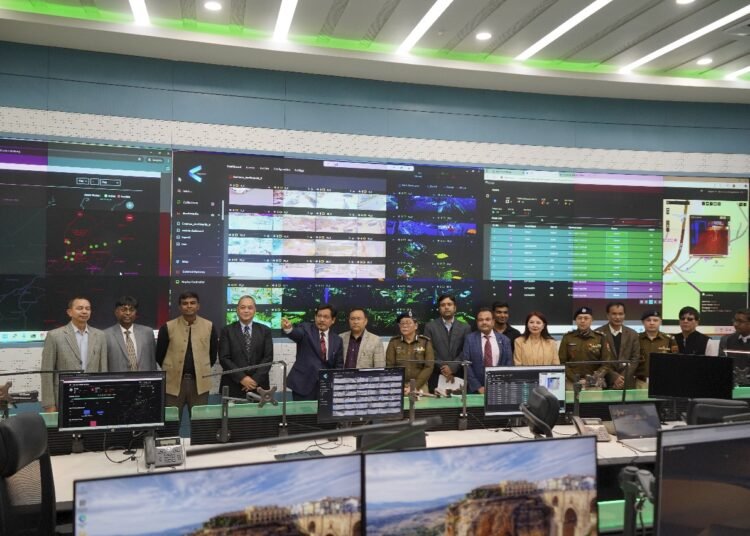 Integrated surveillance centre for Shillong city opened at Umsawli