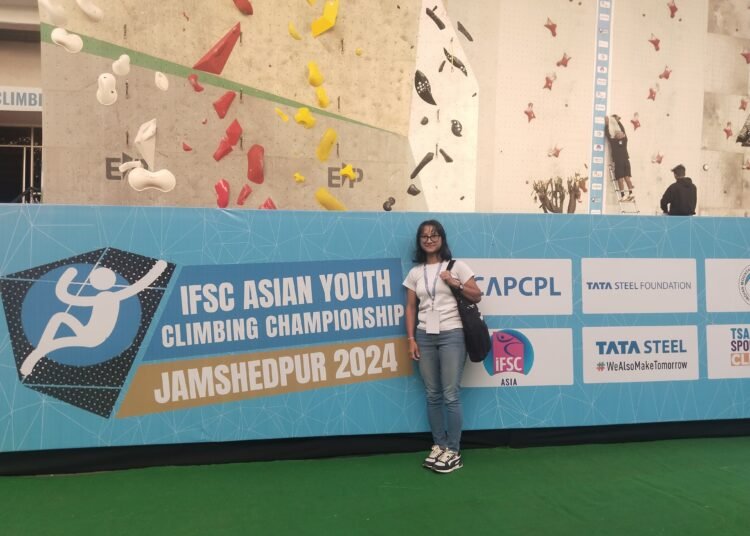 Kayleigh P Nongkynrih named judge at Asian Youth Climbing C’ship