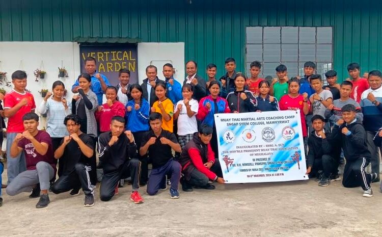Sngap Syiem College hosts Muay Thai coaching camp