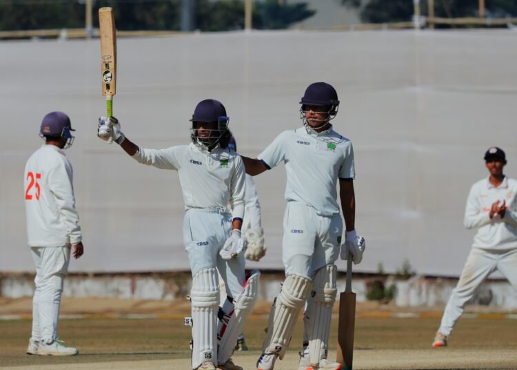 Cooch Behar Trophy: Kshitij stranded on magnificent 94* as Baroda beat Meghalaya