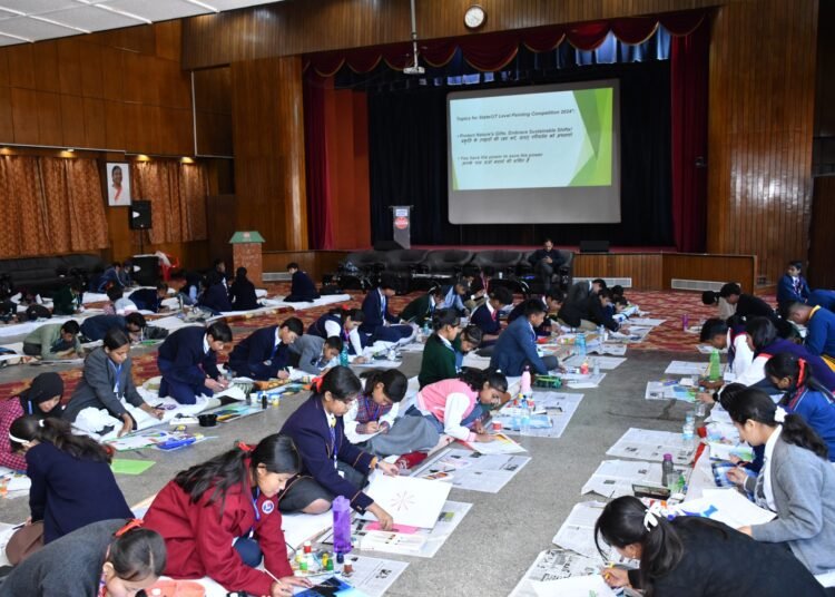 NEEPCO organises painting competition on energy conservation