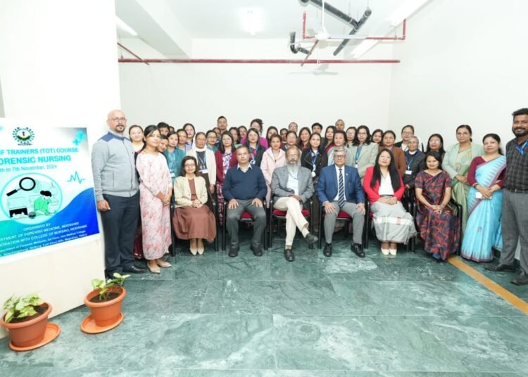 Training on forensic nursing held