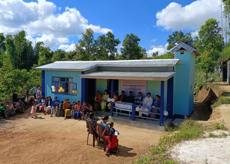 Family gets new home courtesy Khublei Germany & JHDS