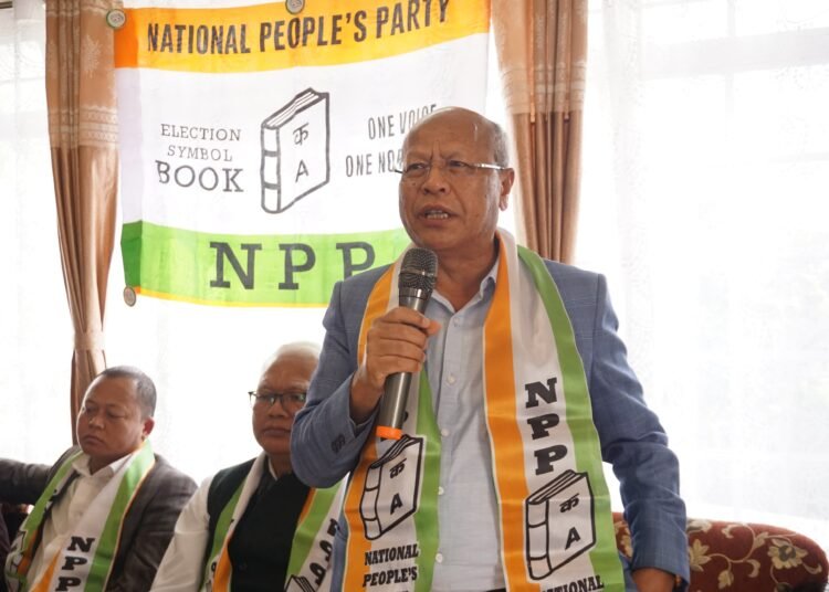 Tynsong attends function to welcome Celestine into NPP