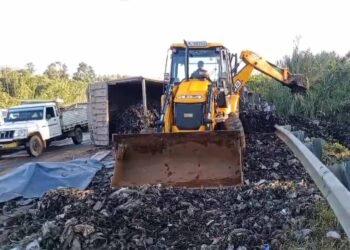 Waste-laden truck overturns; driver killed