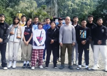 Meghalaya karatekas in New Delhi for national championship