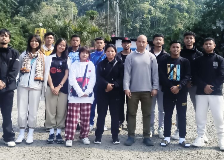 Meghalaya karatekas in New Delhi for national championship
