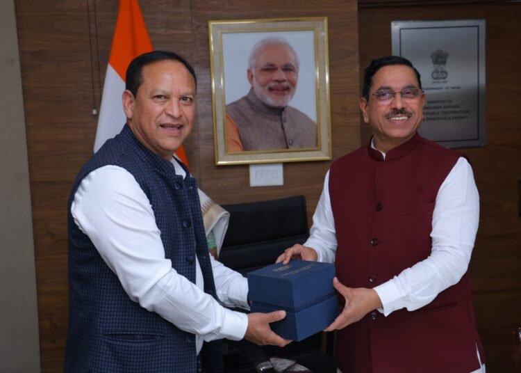 Ymbon discusses plan to enhance food security with union minister