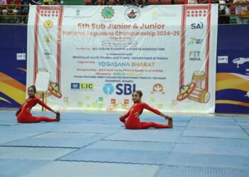 Meghalaya team participates in National Yogasana Championship