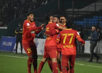 Superlative Lajong celebrate their biggest I-League victory in history