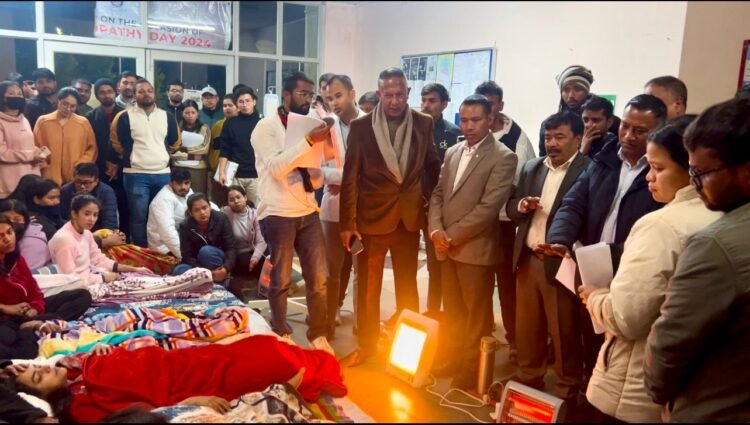 NEIAH students’ fast enters 6th day