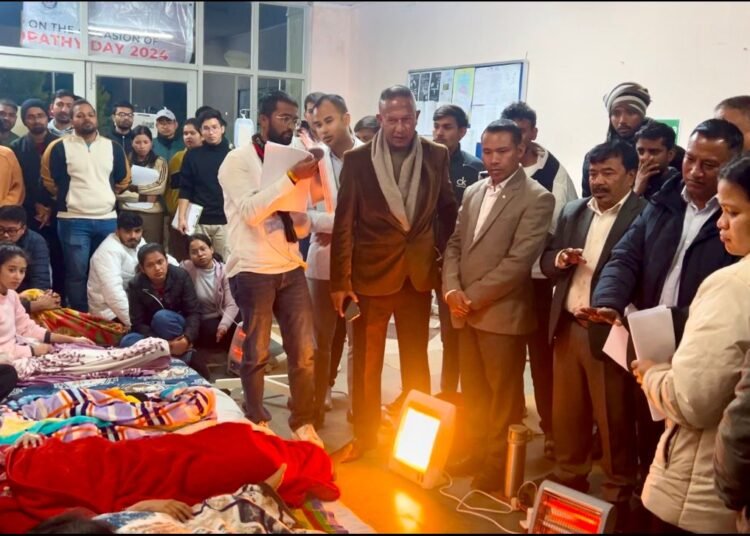 NEIAH students’ fast enters 6th day