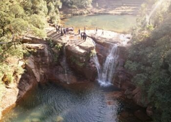 New waterfall unveiled in East Jaintia Hills