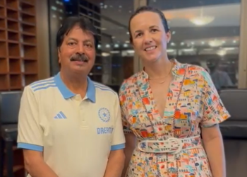 MCA President felicitated by Queensland Cricket Board