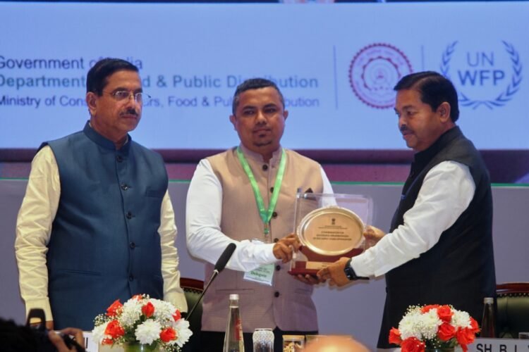 Meghalaya honoured for excellence in PDS reforms