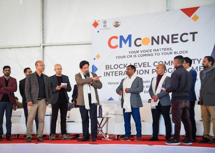 CM-Connect reaches Nongstoiñ to hear people’s concern
