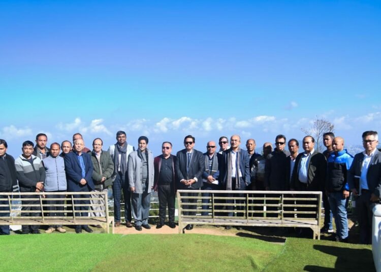 CM unveils foundation stone for Shillong ropeway project