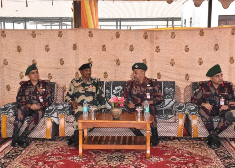 BSF & BGB hold sector commander-level border coordination meeting