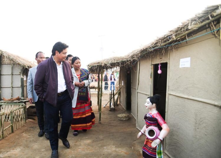 CM attends Hajong conference, announces infra projects