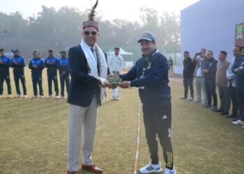 Historic U-23 Col CK Nayudu Trophy cricket match gets underway in Tura