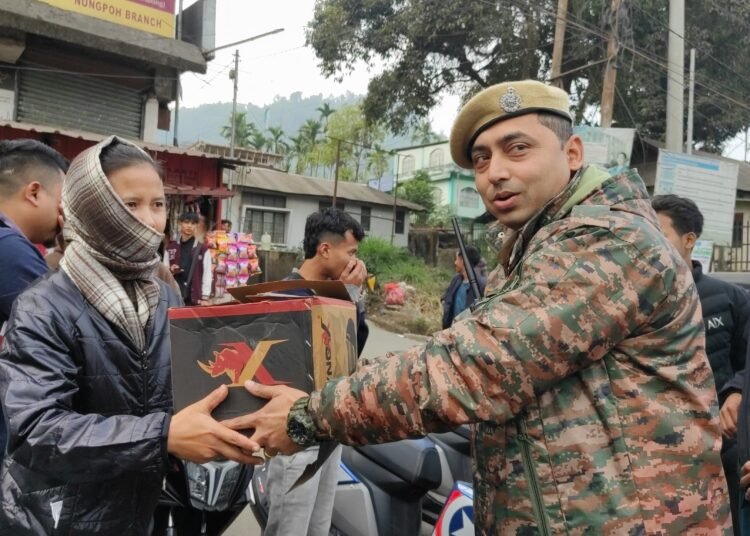 Cops hand out helmets to two-wheel riders in awareness drive