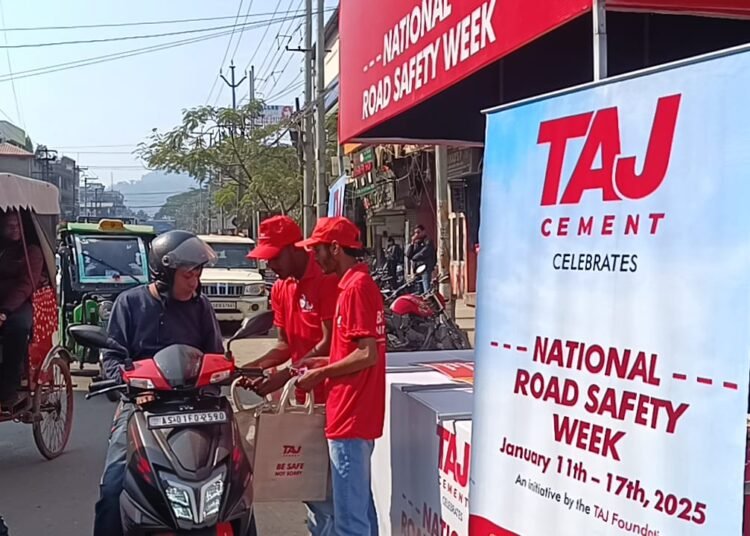 Taj Cement launches road safety campaign in NE