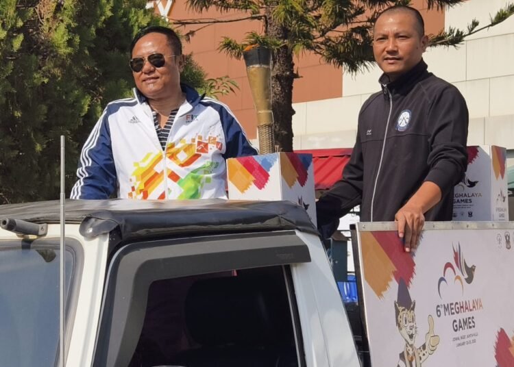 Meghalaya Games torch relay leaves Tura, to reach Shillong tomorrow