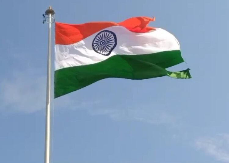Torn National Flag in Barik removed