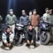 2 held, three stolen bikes recovered