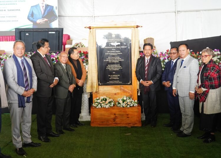 Foundation stone for new secretariat laid on Meghalaya statehood day