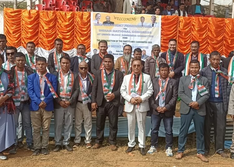 UCPF leaders join Congress in Umroi