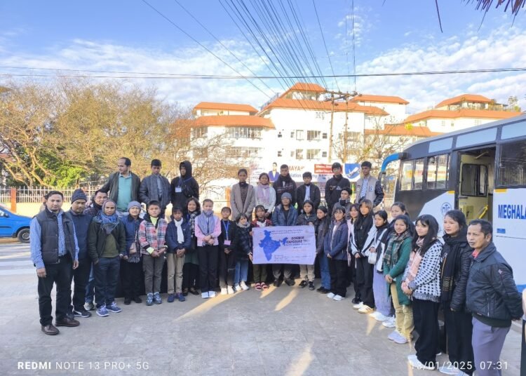 146 students from Meghalaya on science exposure trip