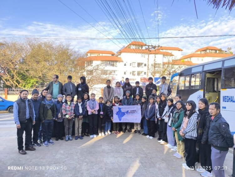 146 students from Meghalaya on science exposure trip