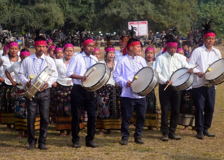 Songkristan competition held along Meghalaya-Assam border to welcome New Year