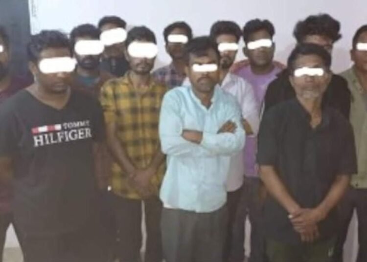 9 Bangladeshis with their 3 Indian facilitators arrested in WGH