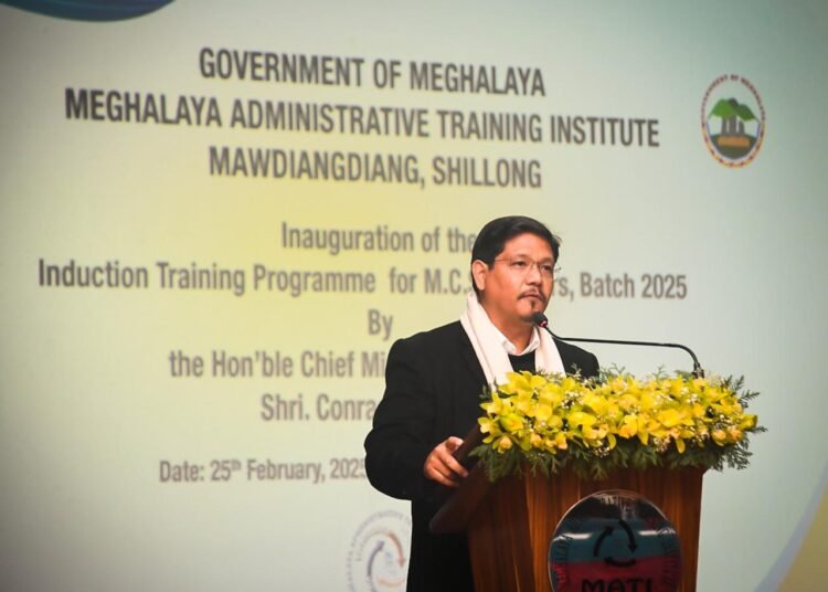 CM attends officers’ induction programme