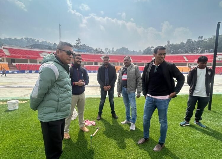 India Asst Coach praises JN Stadium as ‘one of the best football grounds in country’