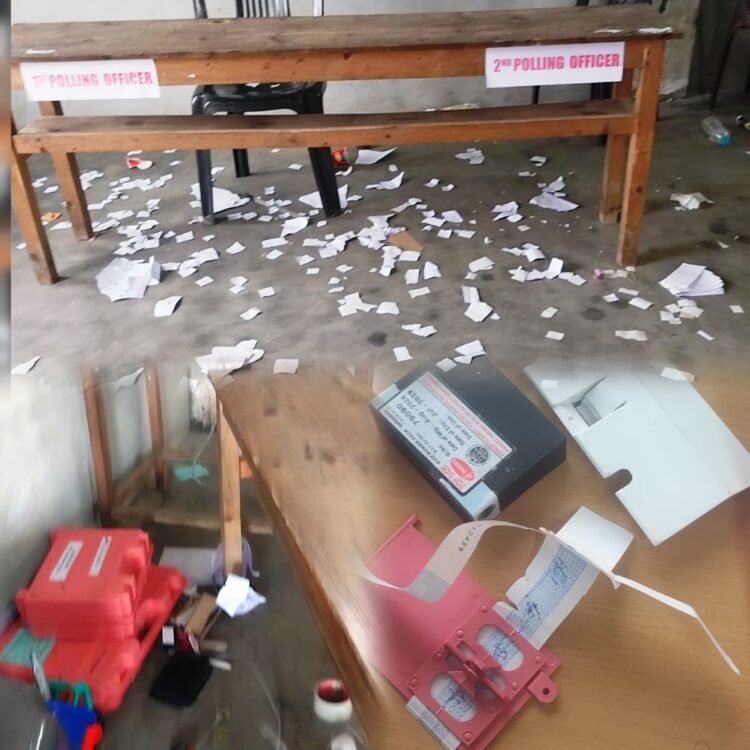 Repoll ordered at 4 stations after vandalism in East Jaintia Hills