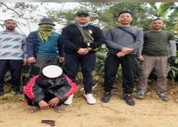 Ex-militant held with arms in East Garo Hills