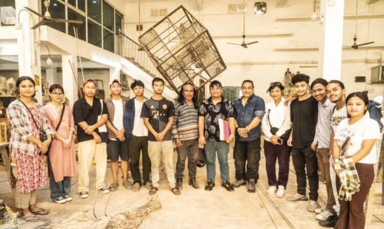 Shillong artists shine at Santiniketan